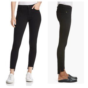 FRAME DENIM Le Skinny De Jeanne raw stagger hem jeans